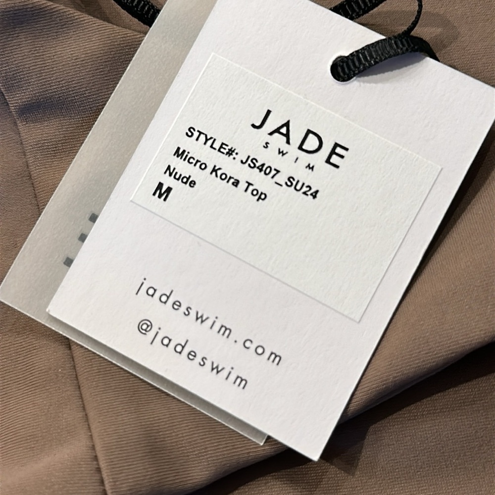 Jade Swim Nude Color Bikini Size Medium - Picture 6 of 13